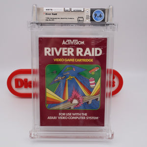 RIVER RAID - WATA GRADED 9.6 A++! NEW & Factory Sealed! (Atari 2600)