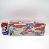 AFTERBURNER DRAGSTER / STEALTH JET - 1988 KENNER MASK / M.A.S.K. SPLIT SECONDS VEHICLE - AFA GRADED 40 G! NEW Authentic & Factory Sealed!