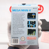 MEGA MAN 4 / MEGAMAN IV - PAL VERSION COMPLETE! Cleaned & Tested! (NES Nintendo)