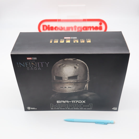 MARVEL STUDIOS INFINITY SAGA: IRON MARK MARK-1 EAA-117DX EGG ATTACK - NEW Authentic & Factory Sealed!