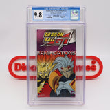 DRAGON BALL GT: RAMIFICATIONS - CGC GRADED 9.8 A++! NEW & Factory Sealed with Authentic H-Overlap Seam! (VHS)