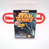 STAR WARS (THE ORIGINAL!) NEW & Factory Sealed with Authentic LRB Seam! (Sega Game Gear)