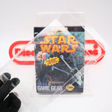 STAR WARS (THE ORIGINAL!) NEW & Factory Sealed with Authentic LRB Seam! (Sega Game Gear)