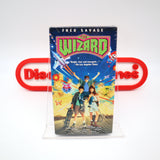 THE WIZARD (FRED SAVAGE/SUPER MARIO BROS. 3) NEW & Factory Sealed with Authentic V-Overlap Seam! (VHS)