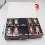 MARVEL IRON MAN 3 DX01 EARPHONE PLUG DELUXE SET OF 8 - NEW Authentic & Factory Sealed!