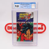 DRAGON BALL GT: ANNIHILATION - CGC GRADED 9.8 A+! NEW & Factory Sealed with Authentic H-Overlap Seam! (VHS)