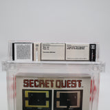 SECRET QUEST - WATA GRADED 8.5 A+! NEW & Factory Sealed! (Atari 2600)