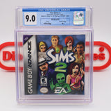 THE SIMS 2 II - CGC GRADED 9.0 A++! NEW & Factory Sealed! (Game Boy Advance GBA)