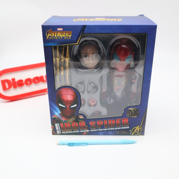 EGG ATTACK - MARVEL AVENGERS INFINITY WAR: IRON SPIDER EAA-060DX - NEW Authentic & Factory Sealed!