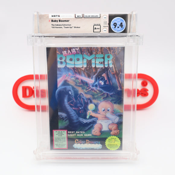 #045 - BABY BOOMER - WATA GRADED 9.4 A++ (NES Nintendo) - THE DISCOUNTGAMES COLLECTION