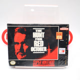 THE HUNT FOR RED OCTOBER - NEW & Factory Sealed with Authentic V-Seam! (SNES Super Nintendo)