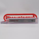 CRACK'ED / CRACKED - CGC PEDIGREE GRADED 9.6 A++! NEW & Factory Sealed! (Atari 7800)