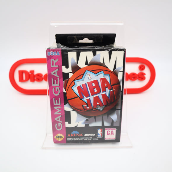 NBA JAM (THE ORIGINAL!) NEW & Factory Sealed With Authentic Tube Seam! – DiscountGamesOnline