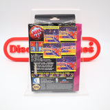 NBA JAM (THE ORIGINAL!) NEW & Factory Sealed With Authentic Tube Seam! (Sega Game Gear)
