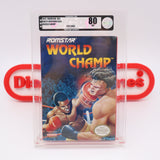 #768 - WORLD CHAMP - VGA GRADED 80 NM (NES Nintendo) - THE DISCOUNTGAMES COLLECTION