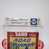 ROAD RUNNER / ROADRUNNER - WATA GRADED 9.0 A++! NEW & Factory Sealed! (Atari 2600)