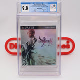 FINAL FANTASY XIII-2 (FOIL COVER!) CGC GRADED 9.8 A++! NEW & Factory Sealed! (PS3 PlayStation 3)