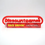 RACE DRIVIN' / DRIVING - NEW & Factory Sealed with Authentic V-Overlap Seal! (Sega Genesis)