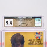 MICHAEL ANDRETTI'S WORLD GP RACING - CGC PEDIGREE GRADED 9.4 A! NEW & Factory Sealed with Authentic H-Seam! (NES Nintendo)