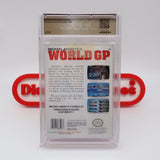 MICHAEL ANDRETTI'S WORLD GP RACING - CGC PEDIGREE GRADED 9.4 A! NEW & Factory Sealed with Authentic H-Seam! (NES Nintendo)