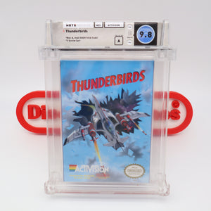 THUNDERBIRDS / THUNDER BIRDS - WATA GRADED 9.8 A! NEW & Factory Sealed with Authentic H-Seam! (NES Nintendo)