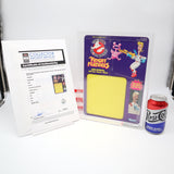 1988 THE REAL GHOSTBUSTERS UNUSED PROOF CARD: EGON SPENGLER - CAS GRADED 85+ Authentic!