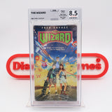 THE WIZARD (FRED SAVAGE/SUPER MARIO BROS. 3) REWIND GRADED 8.5 BOX & 4.5 STAR SEAL! NEW & Factory Sealed with Authentic V-Overlap Seam! (VHS)