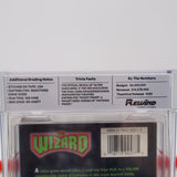 THE WIZARD (FRED SAVAGE/SUPER MARIO BROS. 3) REWIND GRADED 8.5 BOX & 4.5 STAR SEAL! NEW & Factory Sealed with Authentic V-Overlap Seam! (VHS)