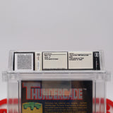 THUNDERCADE / THUNDER CADE - WATA GRADED 9.6 A! NEW & Factory Sealed with Authentic H-Seam! (NES Nintendo)