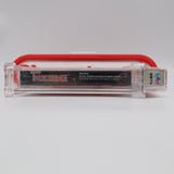THUNDERCADE / THUNDER CADE - WATA GRADED 9.6 A! NEW & Factory Sealed with Authentic H-Seam! (NES Nintendo)