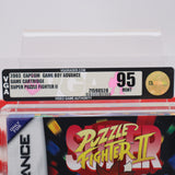 SUPER PUZZLE FIGHTER II 2 - VGA GRADED 95 MINT GOLD! NEW & Factory Sealed with Authentic H-Seam! (GBA Game Boy Advance)