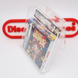 SUPER PUZZLE FIGHTER II 2 - VGA GRADED 95 MINT GOLD! NEW & Factory Sealed with Authentic H-Seam! (GBA Game Boy Advance)