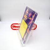 1988 THE REAL GHOSTBUSTERS UNUSED PROOF CARD: JANINE MELNITZ - CAS GRADED 85 Authentic!