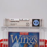 LEGENDARY WINGS with ROUND SOQ! WATA GRADED 9.2 A! NEW & Factory Sealed with Authentic H-Seam! (NES Nintendo)