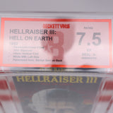 HELLRAISER III 3: HELL ON EARTH - BECKETT GRADED 7.5 A- EX! NEW & Factory Sealed with Authentic V-Overlap Seam! (VHS)