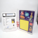 1988 THE REAL GHOSTBUSTERS UNUSED PROOF CARD: PETER VENKMAN - CAS GRADED 85+ Authentic!