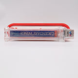 LEGENDARY WINGS with ROUND SOQ! WATA GRADED 9.2 A! NEW & Factory Sealed with Authentic H-Seam! (NES Nintendo)