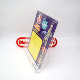 1988 THE REAL GHOSTBUSTERS UNUSED PROOF CARD: PETER VENKMAN - CAS GRADED 85+ Authentic!