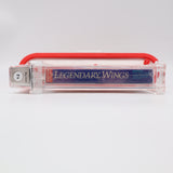 LEGENDARY WINGS with ROUND SOQ! WATA GRADED 9.2 A! NEW & Factory Sealed with Authentic H-Seam! (NES Nintendo)