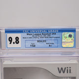MAJOR LEAGUE BASEBALL 2K8 2008  - CGC GRADED 9.8 A++! NEW & Factory Sealed! (Nintendo Wii)