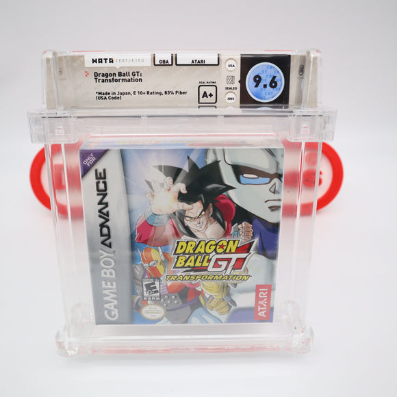DRAGON BALL GT: TRANSFORMATION - WATA GRADED 9.6 A+! NEW & Factory Sealed with Authentic H-Seam! (Game Boy Advance GBA)