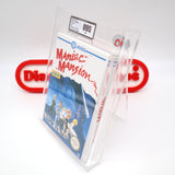 MANIAC MANSION - PAL UKG GRADED 95 MINT UNCIRCULATED! NEW & UNOPENED! (NES Nintendo) Like VGA