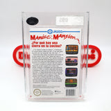MANIAC MANSION - PAL UKG GRADED 95 MINT UNCIRCULATED! NEW & UNOPENED! (NES Nintendo) Like VGA