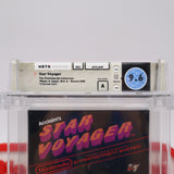 STAR VOYAGER - ROUND SOQ! WATA GRADED 9.6 A! NEW & Factory Sealed with Authentic H-Seam! (NES Nintendo)