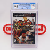 STREET FIGHTER ANNIVERSARY COLLECTION - CGC GRADED 9.8 A++! NEW & Factory Sealed! (PS2 PlayStation 2)