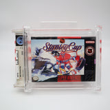 NHL STANLEY CUP HOCKEY - WATA GRADED 9.0 A! NEW & Factory Sealed! (SNES Super Nintendo)