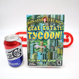 DONALD TRUMP'S REAL ESTATE TYCOON - NEW & Factory Sealed with Double-Sticker Seal! (PC / CD-ROM / WINDOWS) CASE FRESH!