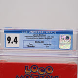 LOCO-MOTION / LOCOMOTION - CGC GRADED 9.4 A++! NEW & Factory Sealed! (Intellivision)