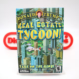 DONALD TRUMP'S REAL ESTATE TYCOON - NEW & Factory Sealed with Double-Sticker Seal! (PC / CD-ROM / WINDOWS) CASE FRESH!