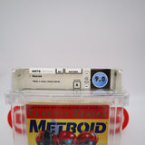 METROID - WATA GRADED 9.0 A! NEW & Factory Sealed with Authentic H-Seam! (NES Nintendo)